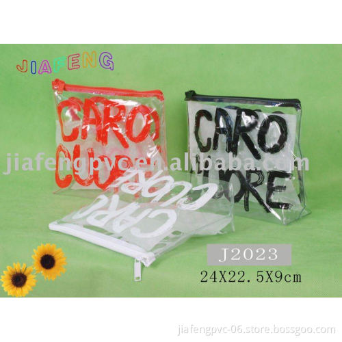 pvc zipper bag